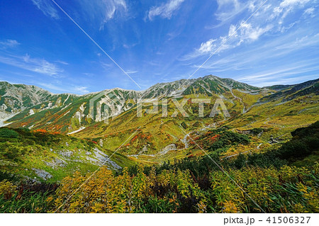 立山、初秋の室堂平より雄山方面を望む 41506327