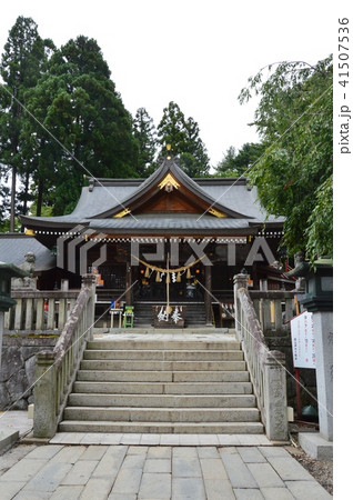 櫻山神社 岩手県盛岡市内丸 の写真素材