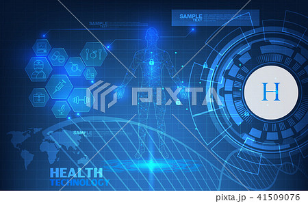 abstract technological health care; abstract technological health care; 41509076