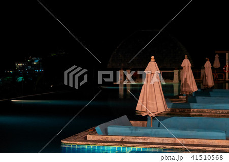 Concept of a resort night. Concept of a resort night. 41510568