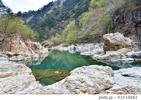 竜王峡　鬼怒川の河川 41510882
