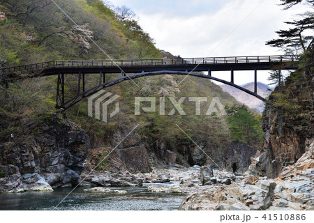 龍王峡 虹見橋の風景 龍王峡 虹見橋の風景 41510886