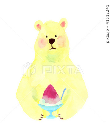 白クマとかき氷 41512241