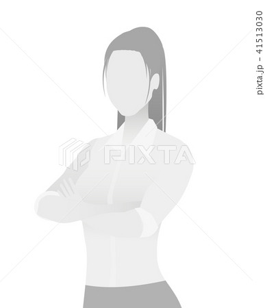 Default placeholder businesswoman half-length por 41513030