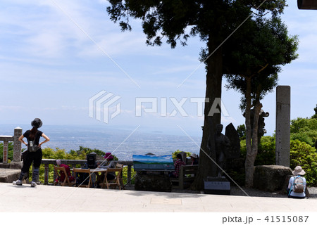 大山阿夫利神社下社からの眺望 イメージ ボケ 大山阿夫利神社下社からの眺望 イメージ ボケ 41515087