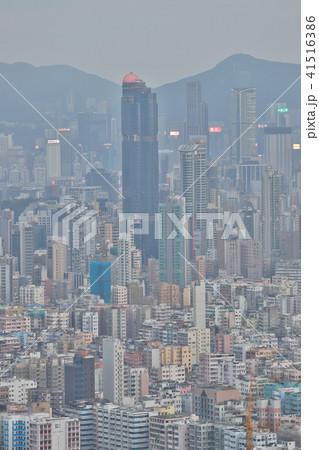 a view of Hong Kong urban of west kowloon 41516386