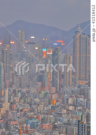 a view of Hong Kong urban of west kowloon a view of Hong Kong urban of west kowloon 41516412