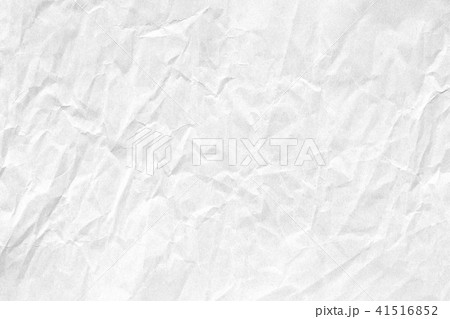 Crumpled old white paper texture Crumpled old white paper texture 41516852