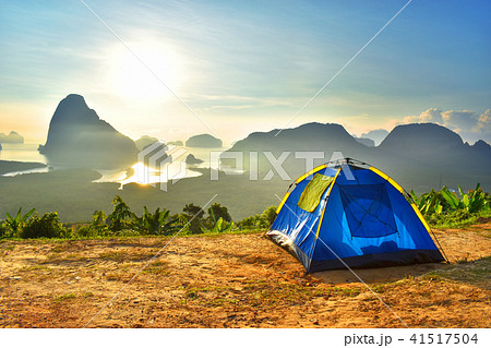 Camp Tent Stay Doi Mountain Sunrise Thailand Camp Tent Stay Doi Mountain Sunrise Thailand 41517504