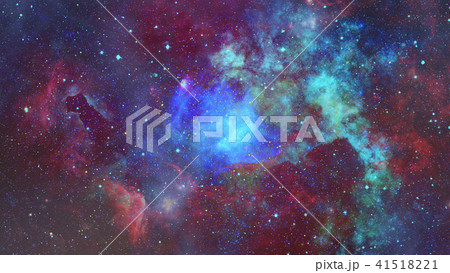 Nebula and open cluster in the universe. Nebula and open cluster in the universe. 41518221