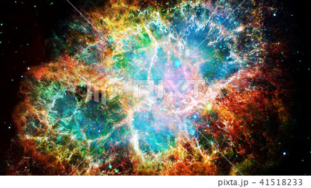 Galaxy and nebula. Galaxy and nebula. 41518233