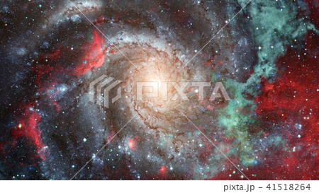 Galaxy and Nebula. Abstract background. 41518264