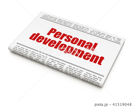 Studying concept: newspaper headline Personal Development 41519048
