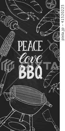 bbq grill poster 41520225