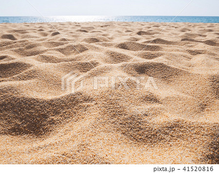 Beautiful sand beach pattern background 41520816