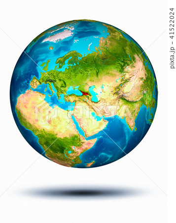 Georgia on Earth with white background Georgia on Earth with white background 41522024