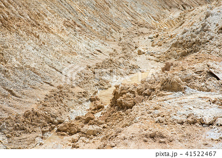 Sand mines close up 41522467