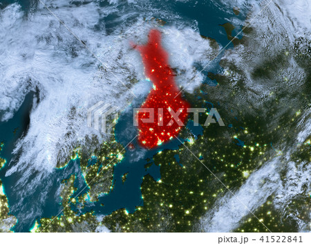 Night view of Finland 41522841