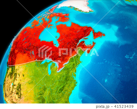 Canada from space 41523439