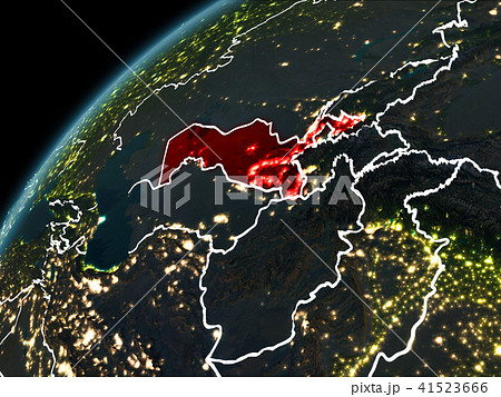 Night over Uzbekistan 41523666