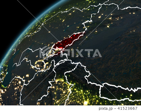 Night over Kyrgyzstan 41523667
