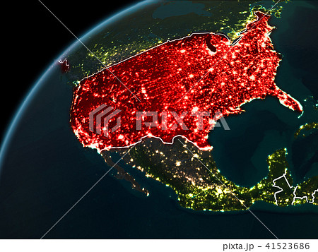 Night over USA 41523686