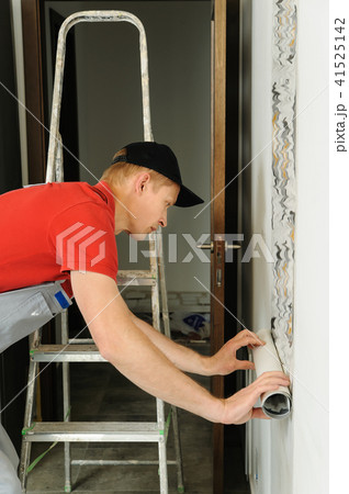 Worker adhesive wallpapers. Worker adhesive wallpapers. 41525142