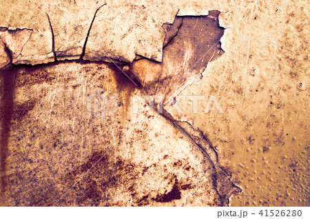 Rust and erosion iron metal had damage by weathe 41526280