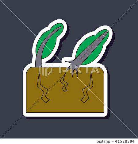 paper sticker on background earthquake trees paper sticker on background earthquake trees 41528594