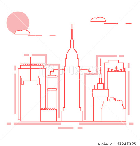 Building and skyscrapers City view. Architecture. 41528800