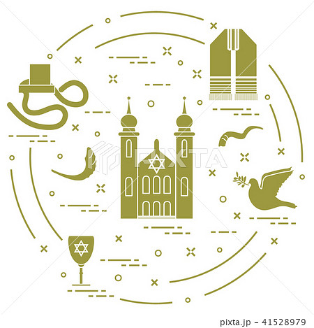 Jewish symbols 41528979