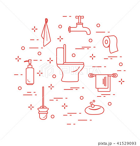 Accessories for toilet rooms and bathroom 41529093