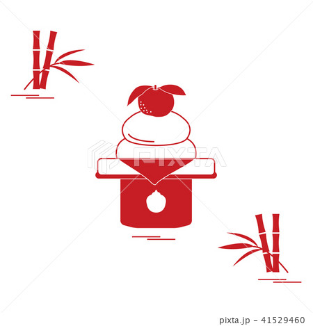 Kagami mochi - traditional New Year treats in Kagami mochi - traditional New Year treats in 41529460