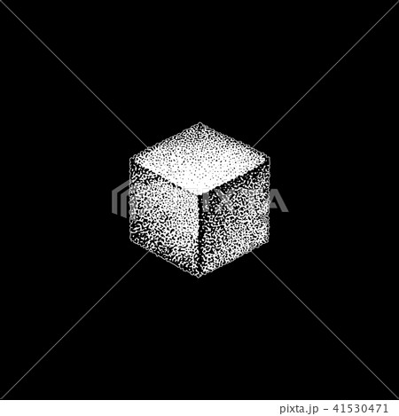 hand drawn dotart blackwork illustration. hand drawn dotart blackwork illustration. 41530471