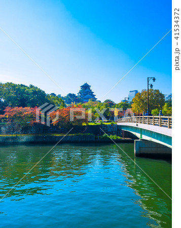 秋の大阪城 41534372