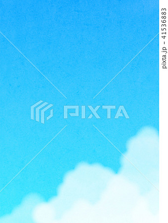 背景素材 夏空と入道雲 41536883