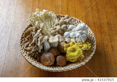 色々なきのこの盛り合わせ 色々なきのこの盛り合わせ 41537915