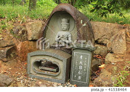 雨引観音・仏の山の十二支守り本尊（大日如来） 41538464