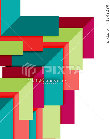 Multicolored abstract geometric shapes, geometry background for web banner Multicolored abstract geometric shapes, geometry background for web banner 41543280