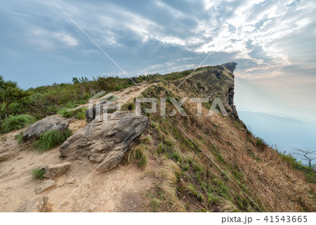 View of Phu Chi Fa in the morning in Chiang Rai. View of Phu Chi Fa in the morning in Chiang Rai. 41543665