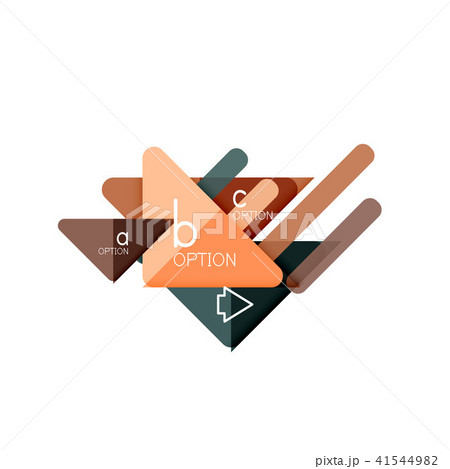 Triangle data visualization design, option infographic layout Triangle data visualization design, option infographic layout 41544982