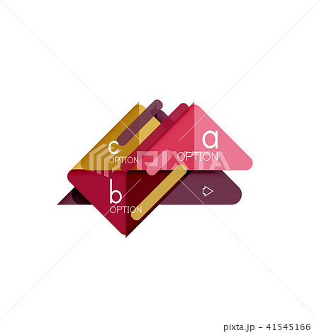 Triangle data visualization design, option infographic layout Triangle data visualization design, option infographic layout 41545166