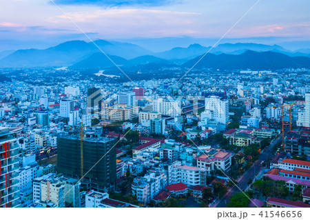 Nha Trang skyline aerial view 41546656