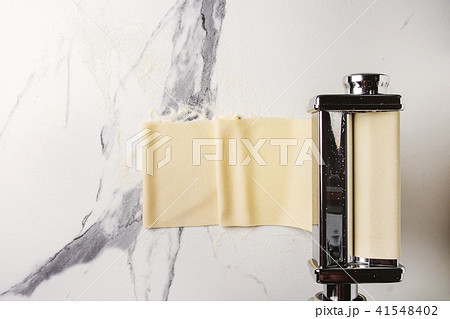 Homemade uncooked pasta 41548402