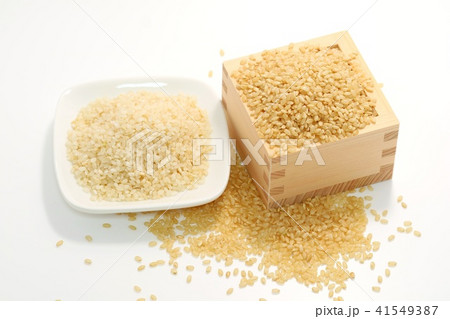 玄米と精米 自家精米 玄米と精米 自家精米 41549387