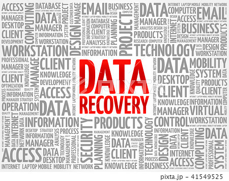 Data Recovery word cloud Data Recovery word cloud 41549525