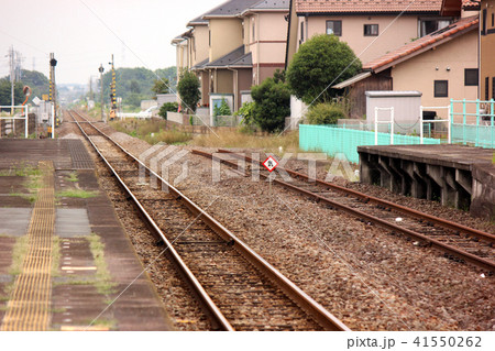 八高線丹荘駅の撤去されたポイント(1) 41550262
