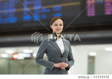 空港 キャビンアテンダント 外国人 撮影協力:成田空港 空港 キャビンアテンダント 外国人 撮影協力:成田空港 41550430