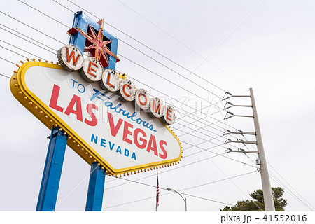 Famous Las Vegas sign 41552016
