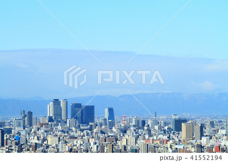 東山スカイタワーから見た名古屋市　都市風景 41552194